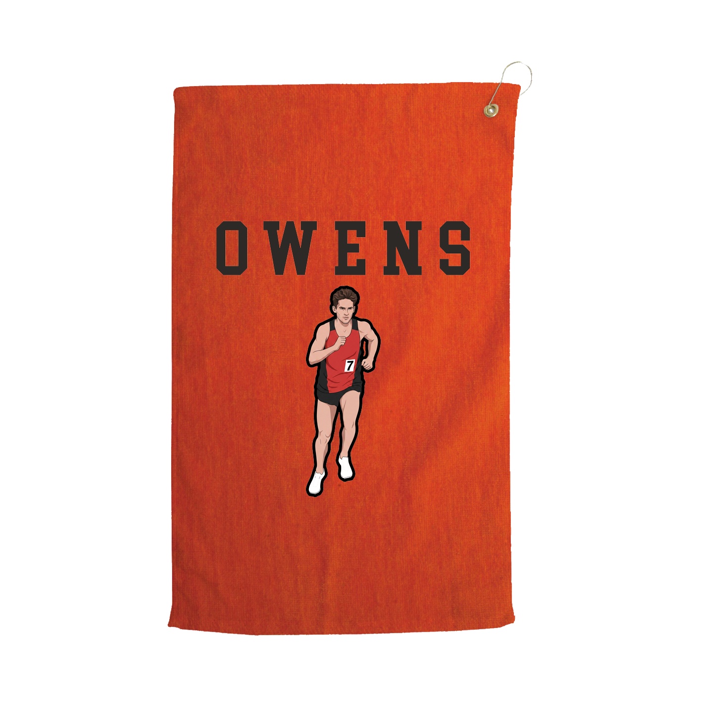 Golf Towel — Shirsey in Orange
