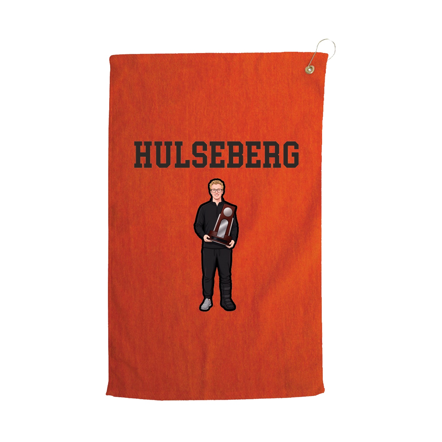 Golf Towel — Shirsey in Orange