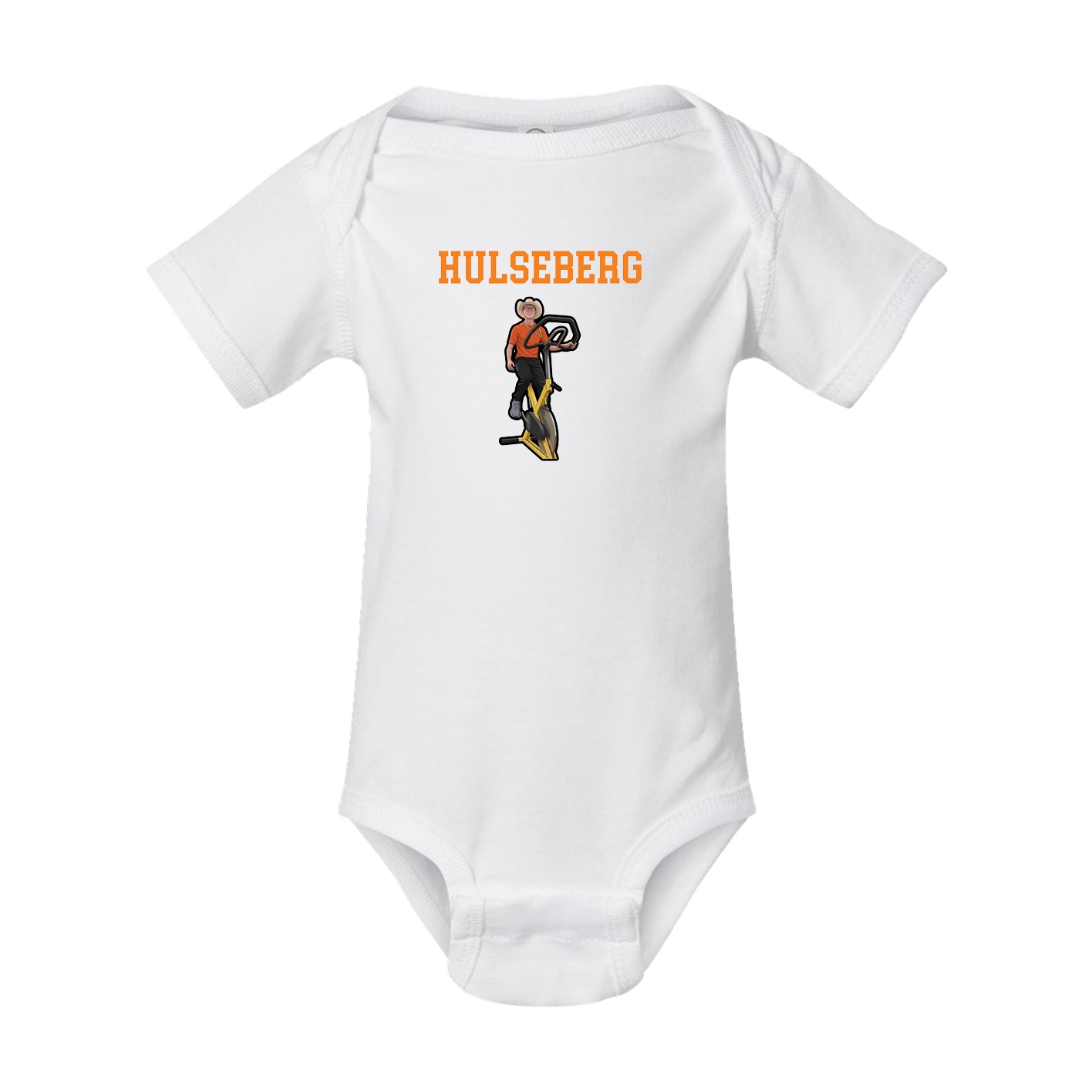 Baby Onesie — Shirsey in White