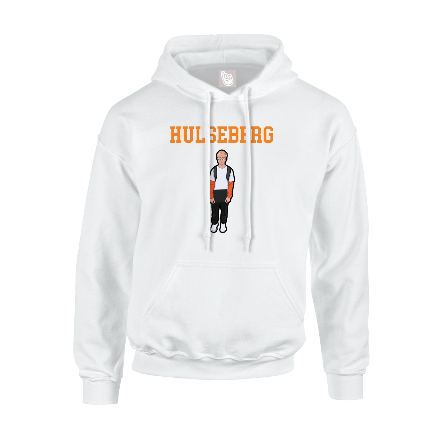 Hoodie — Shirsey in White