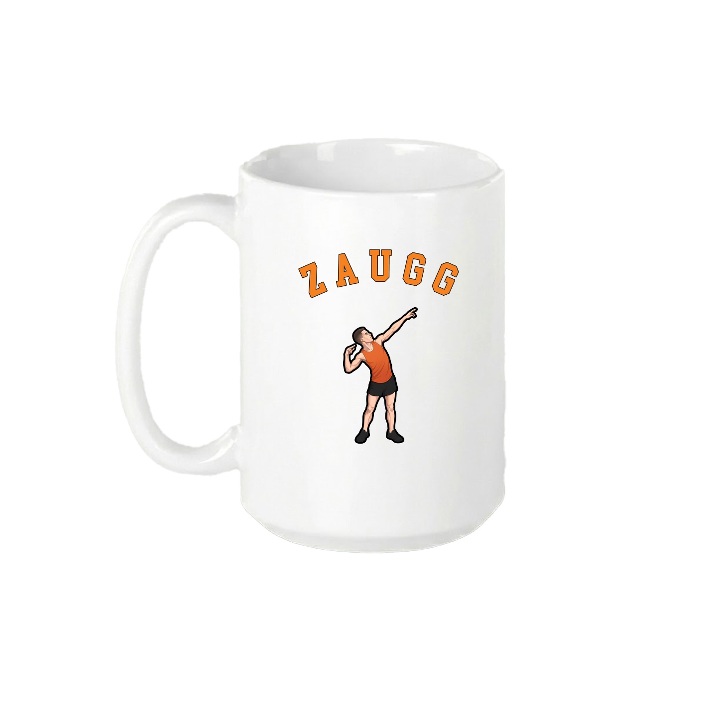 15oz Coffee Mug — Shirsey Arch in White