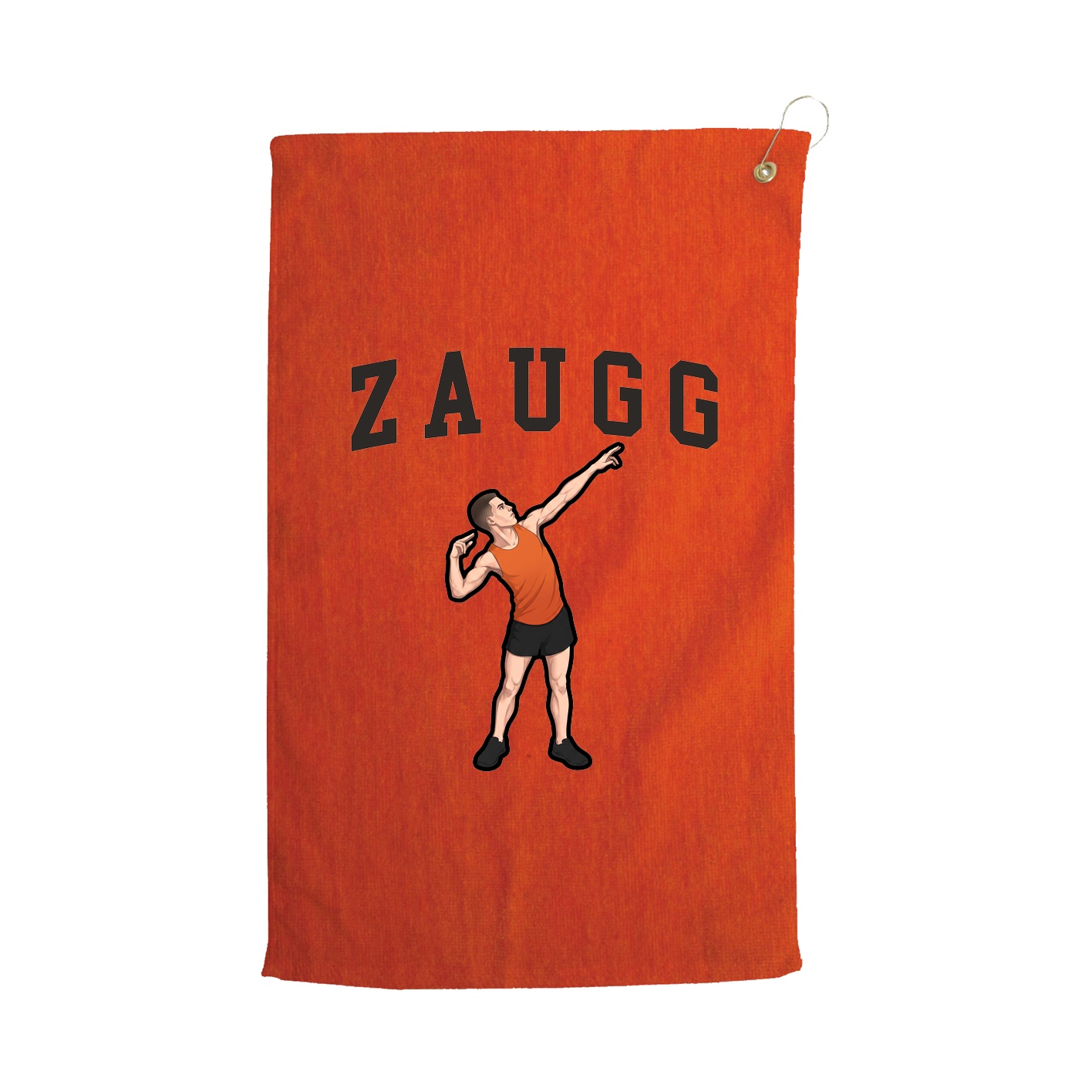 Golf Towel — Shirsey in Orange