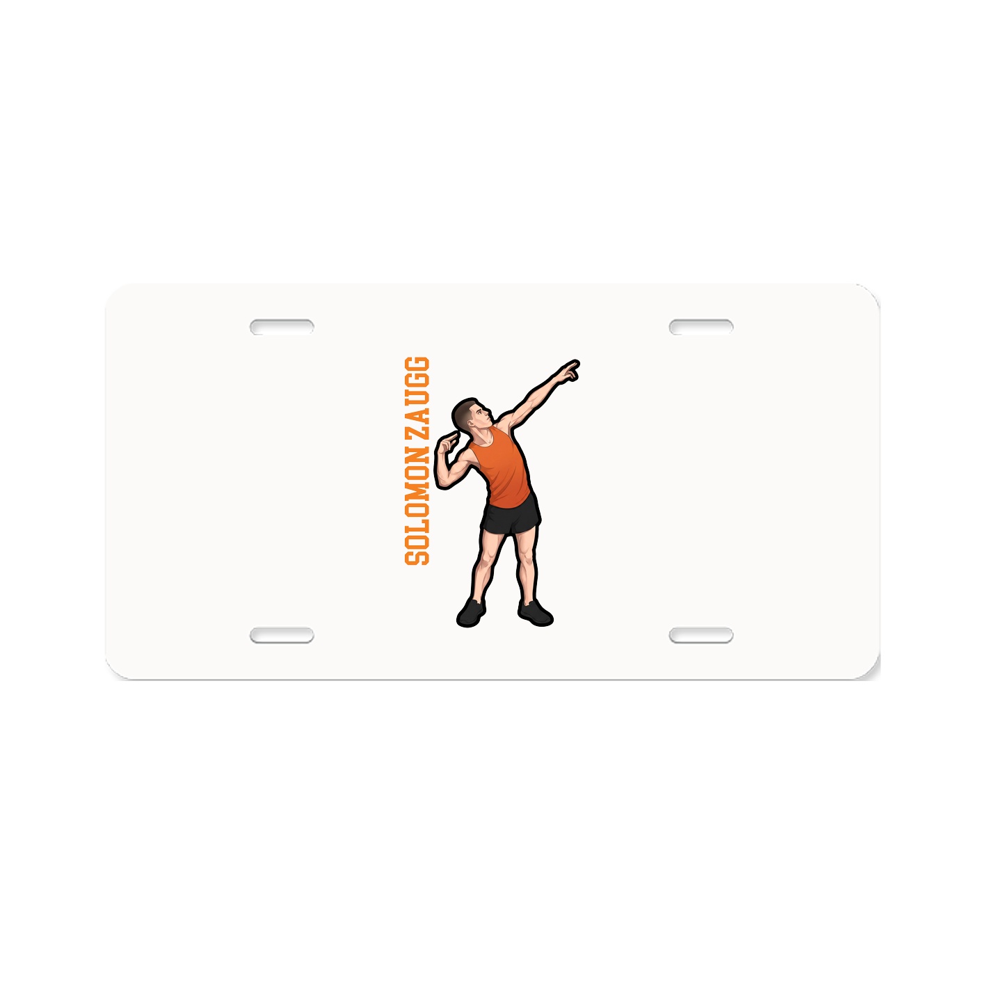 Aluminum License Plate