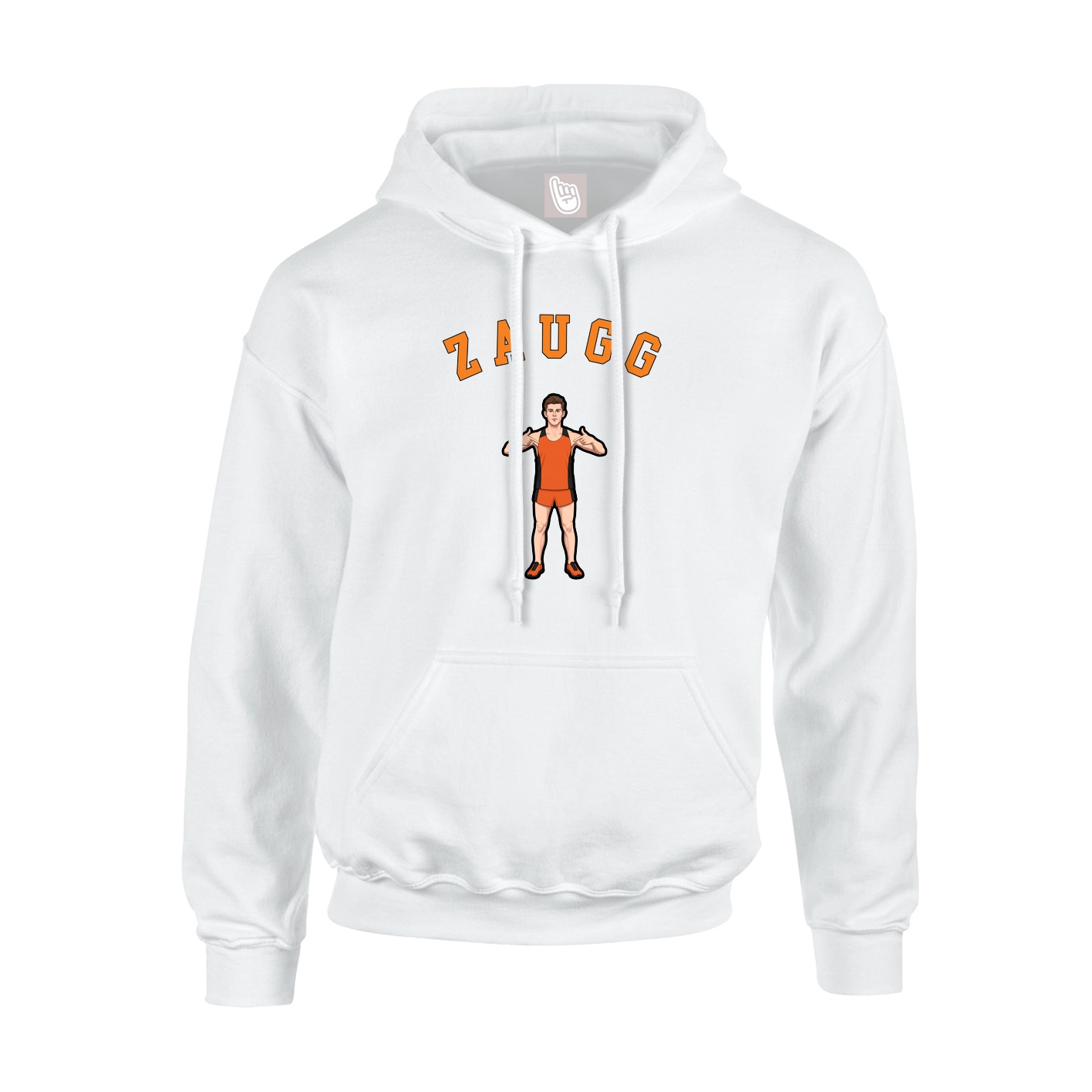 Hoodie — Shirsey Arch in White