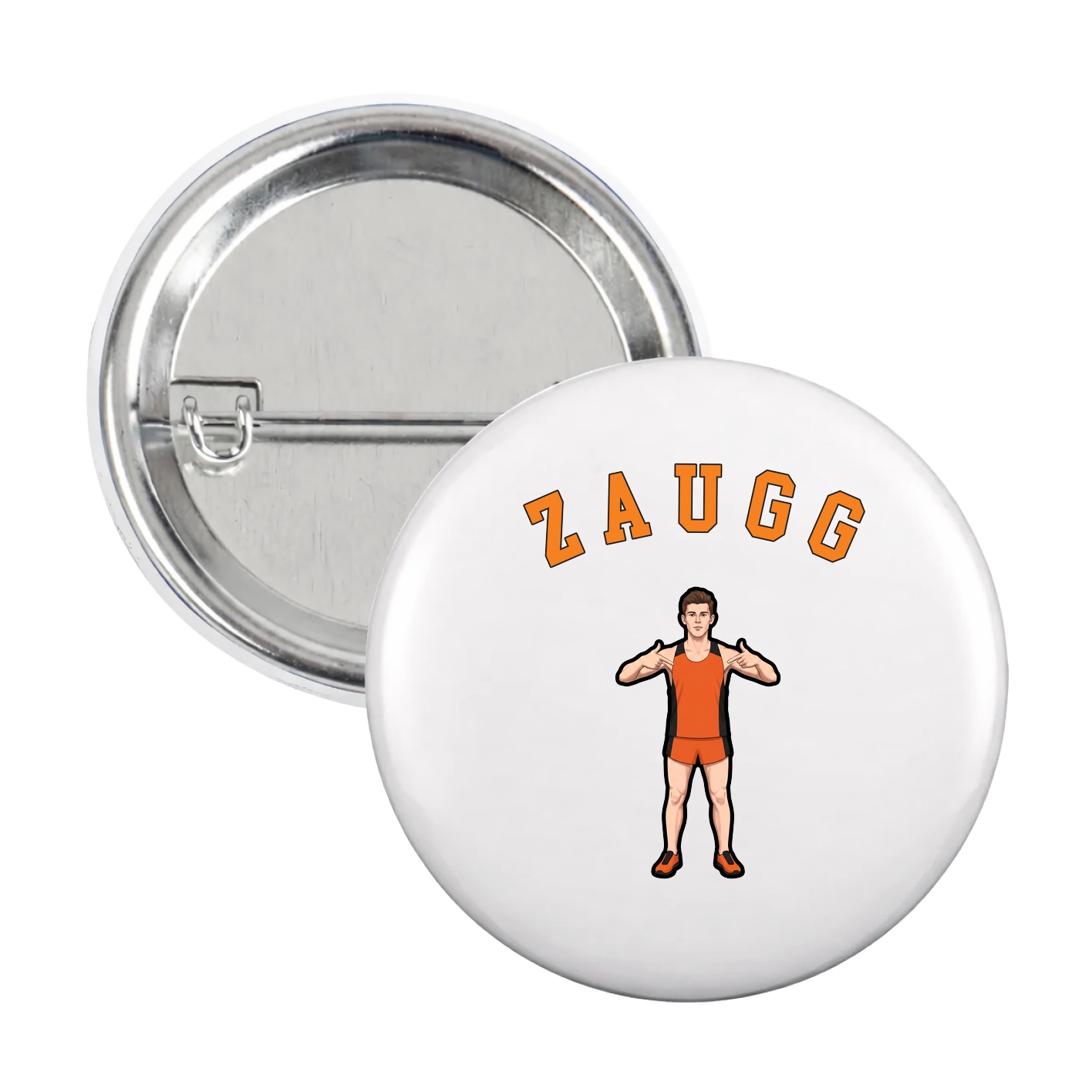 Game Day Button — Shirsey Arch in White
