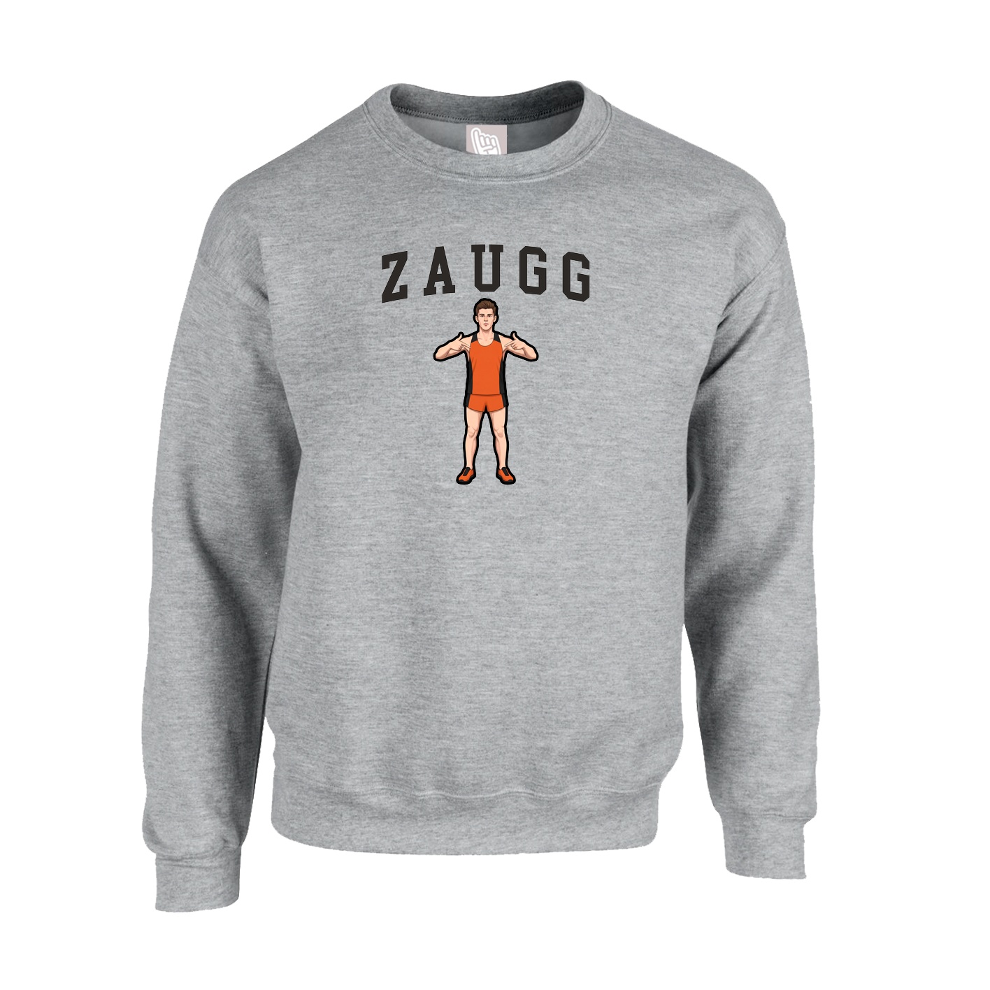 Fleece Crew — Shirsey in Grey