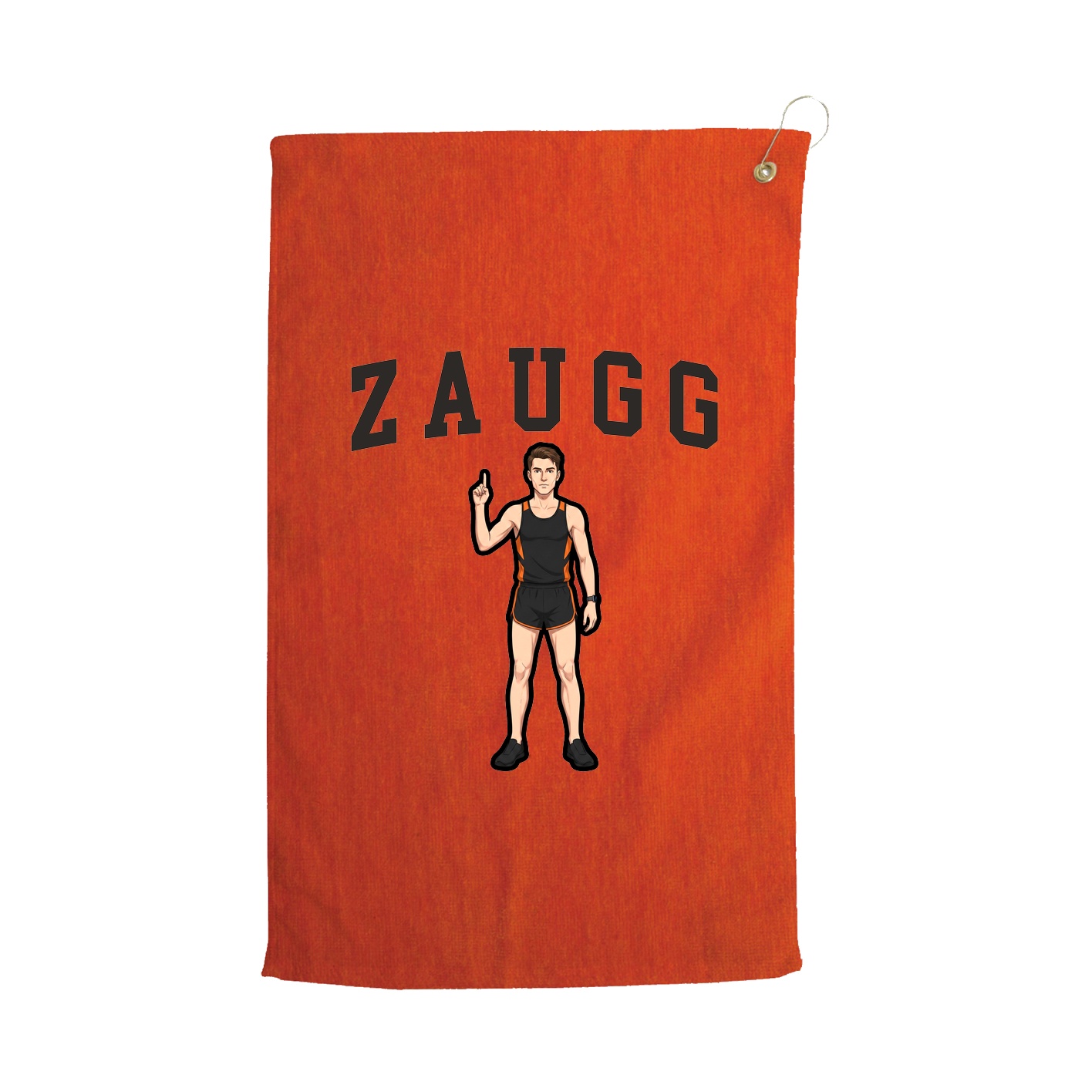 Golf Towel — Shirsey in Orange