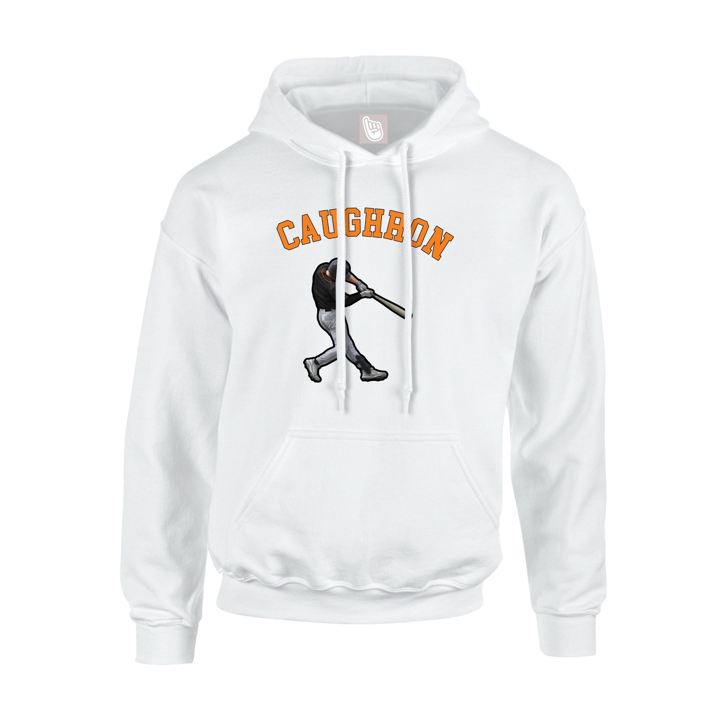 Hoodie — Shirsey Arch in White