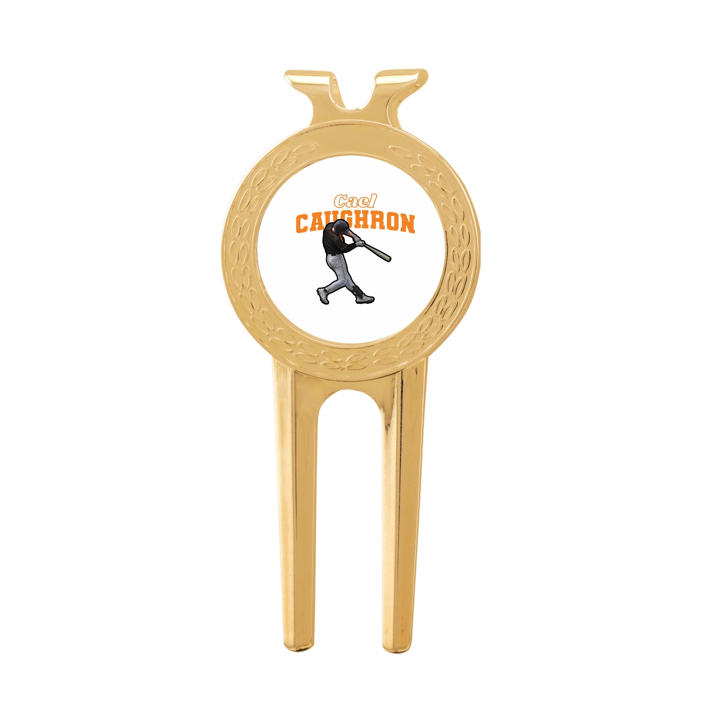 Divot Tool with Ball Marker — Name Arch in Classic