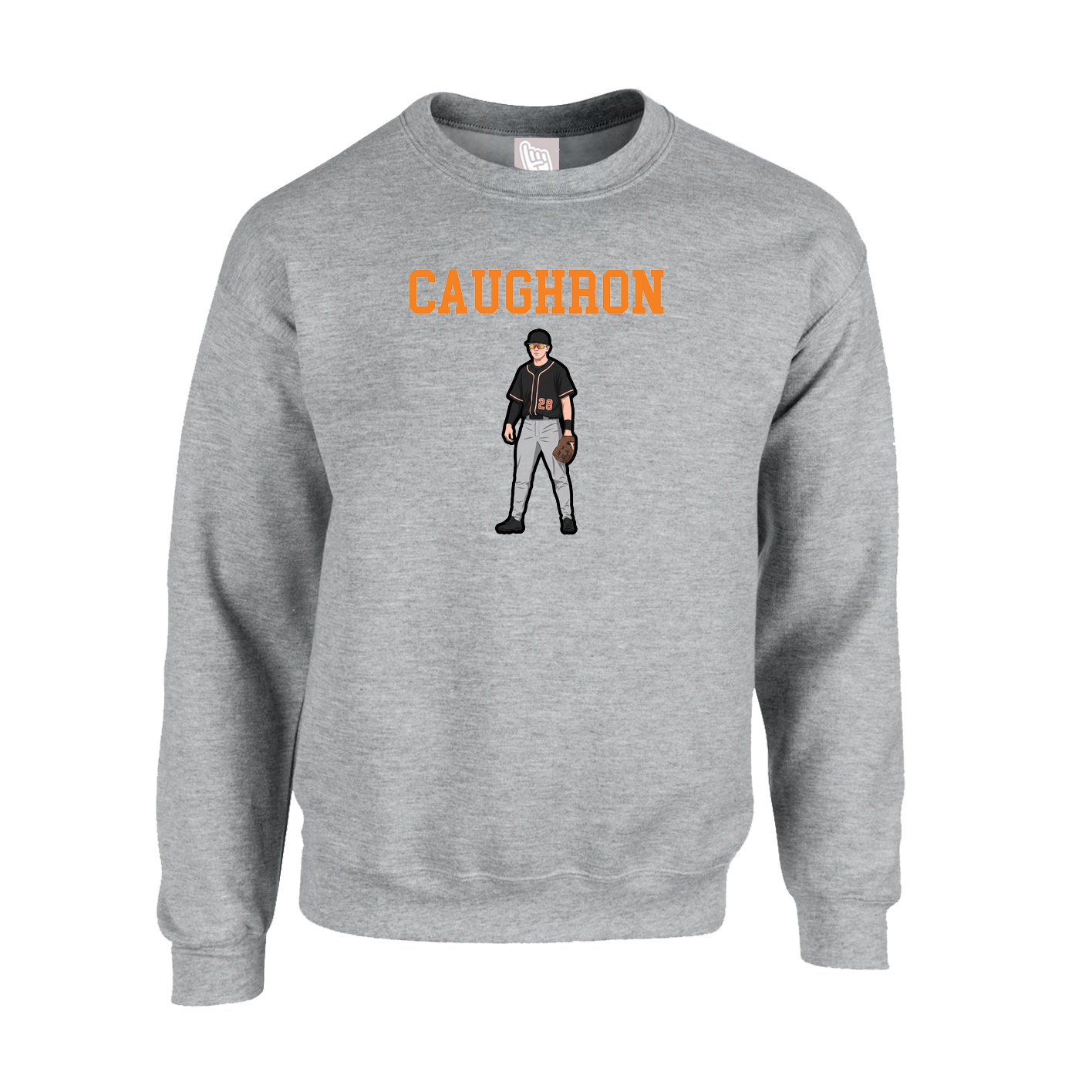 Fleece Crew — Shirsey in Grey