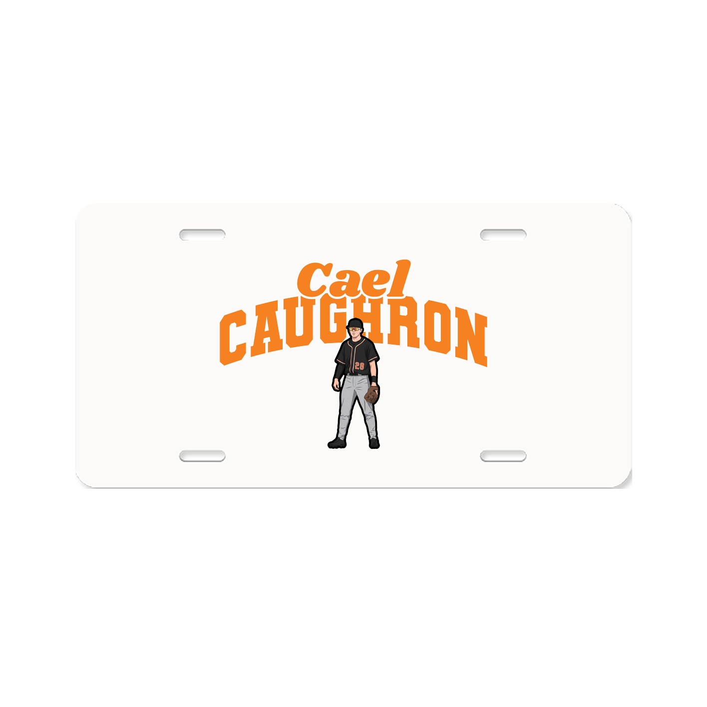 License Plate — Signature Arch in Classic