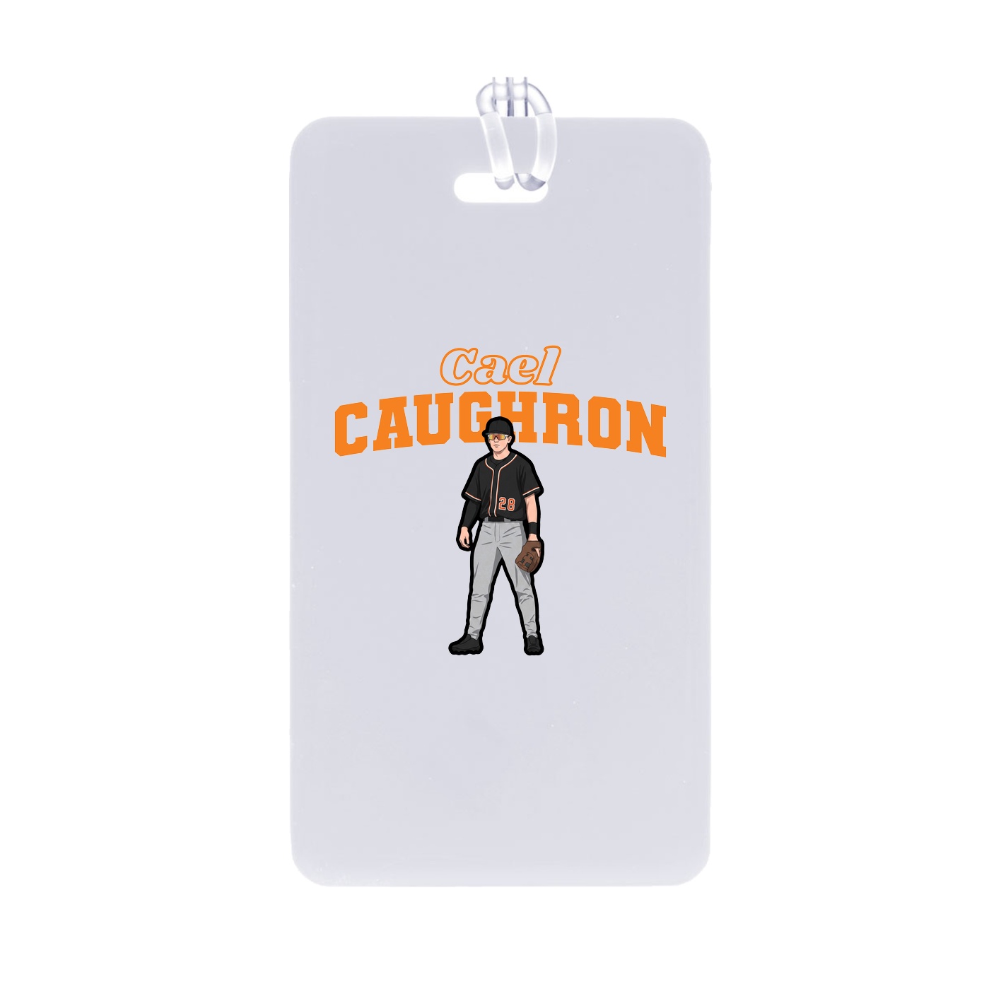 Bag Tag — Name Arch in Classic