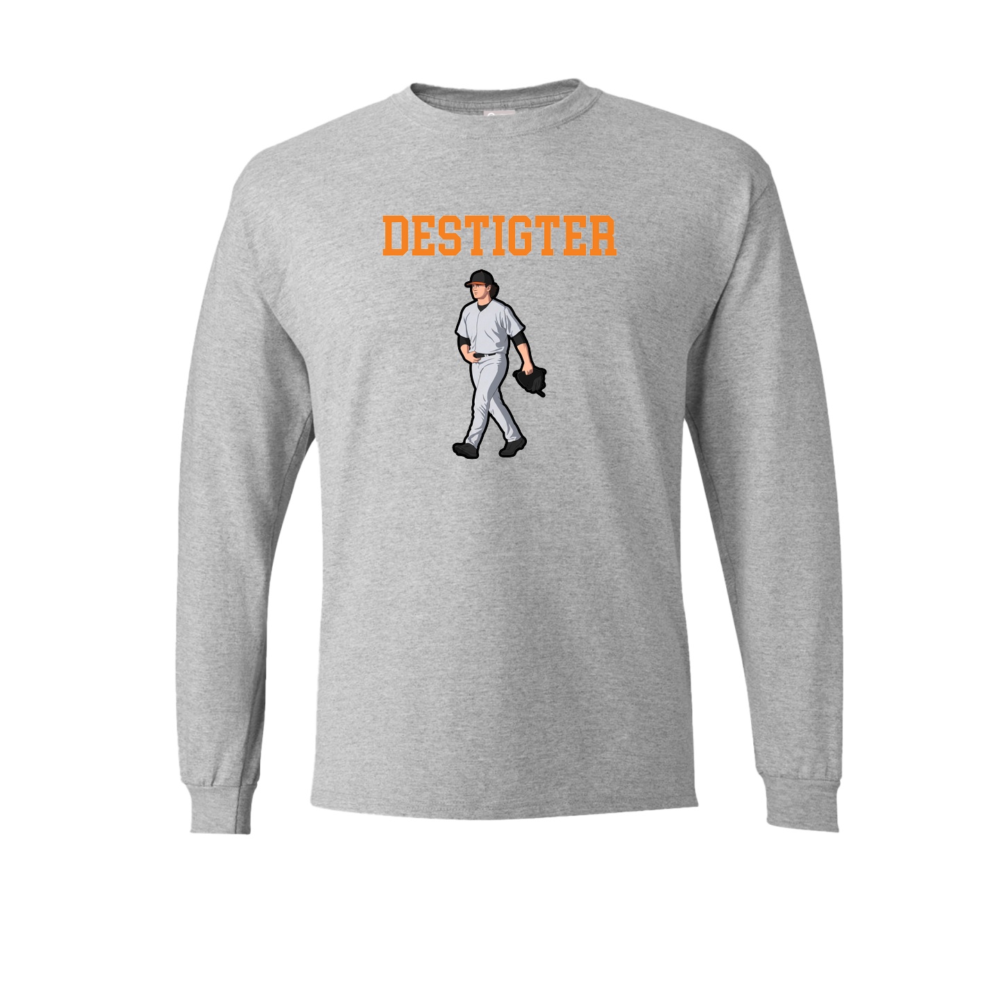Long Sleeve Tee — Shirsey in Grey