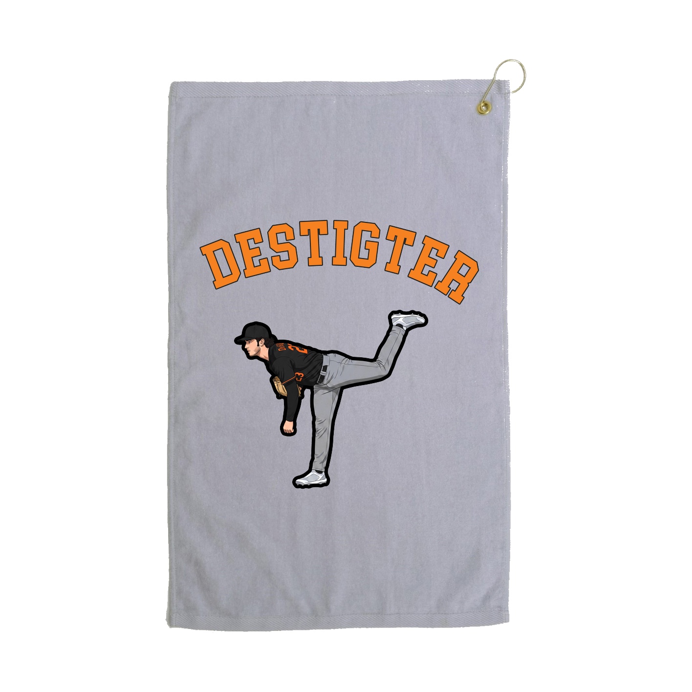 Golf Towel — Shirsey Arch in Grey
