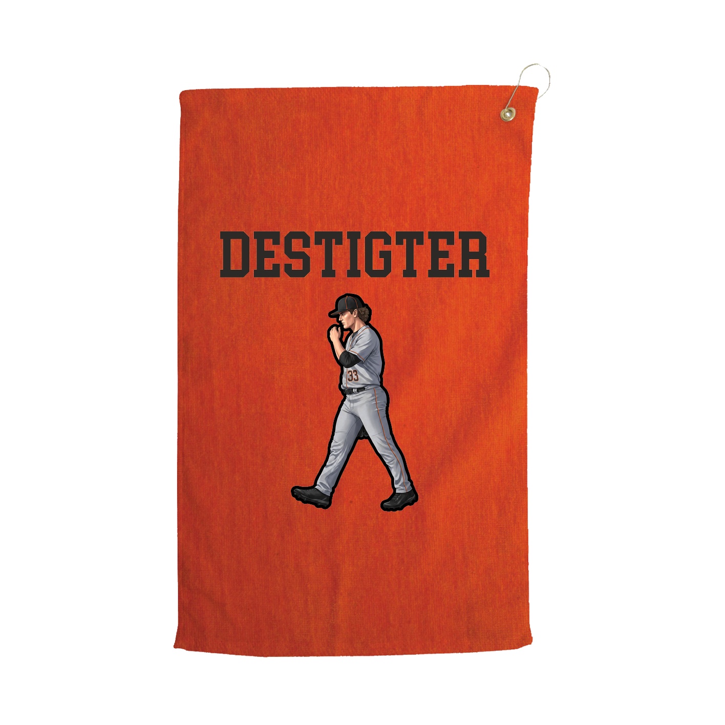 Golf Towel — Shirsey in Orange