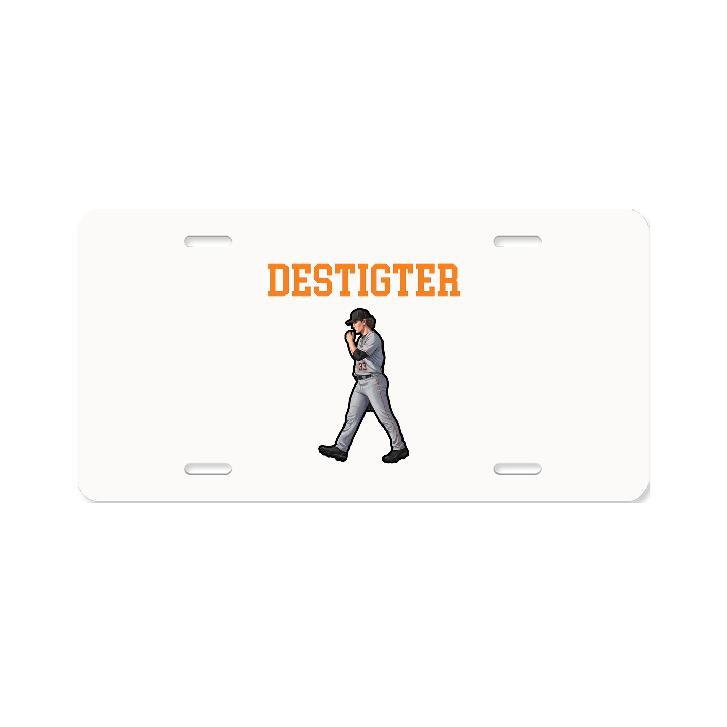 License Plate — Shirsey in Classic