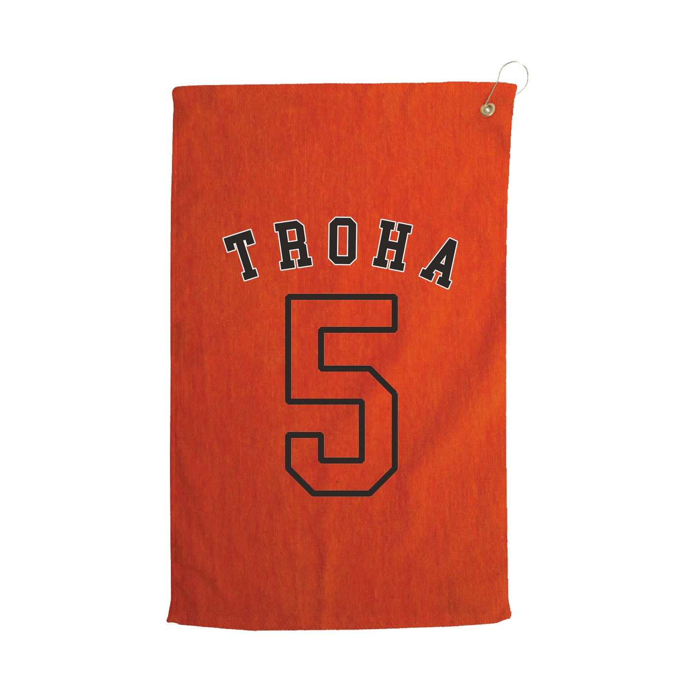 Golf Towel — Shirsey Arch in Orange