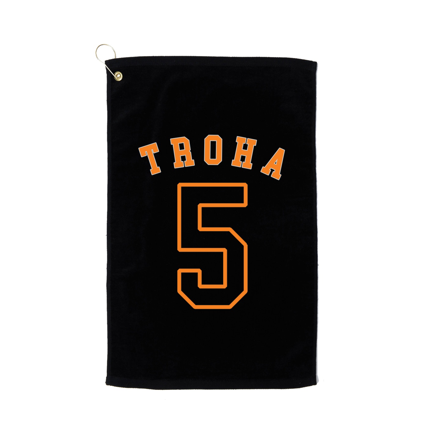 Golf Towel — Shirsey Arch in Black