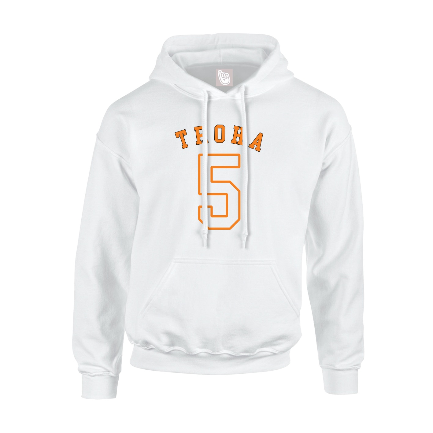 Hoodie — Shirsey Arch in White