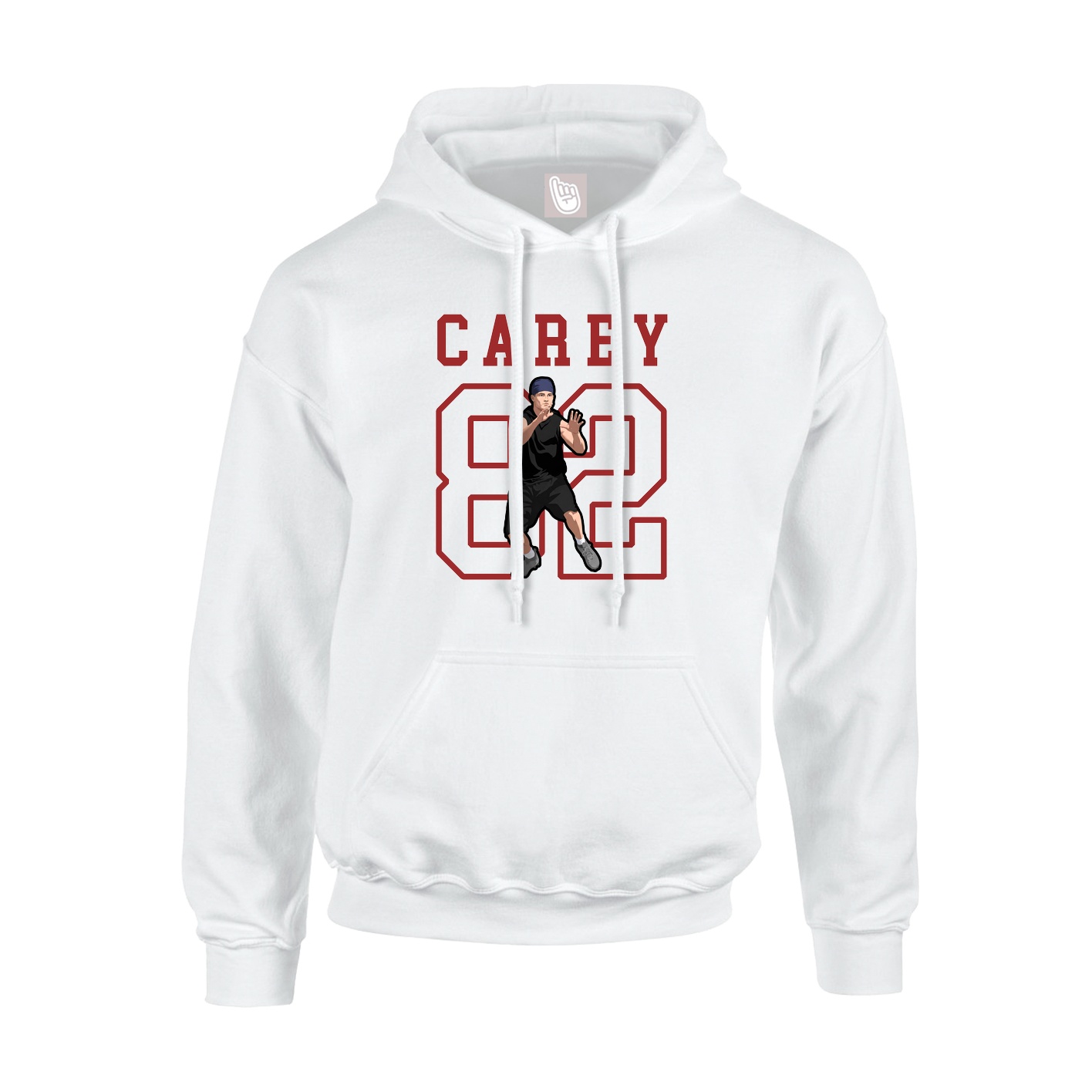 Hoodie — Shirsey in White