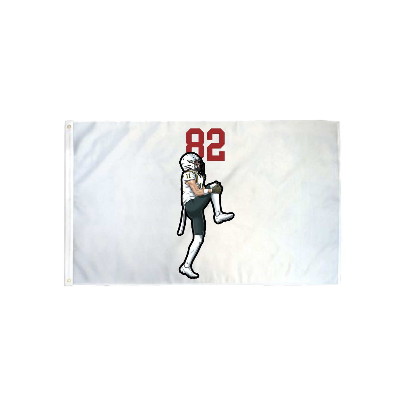 3x5 Flag — Number Top in Classic