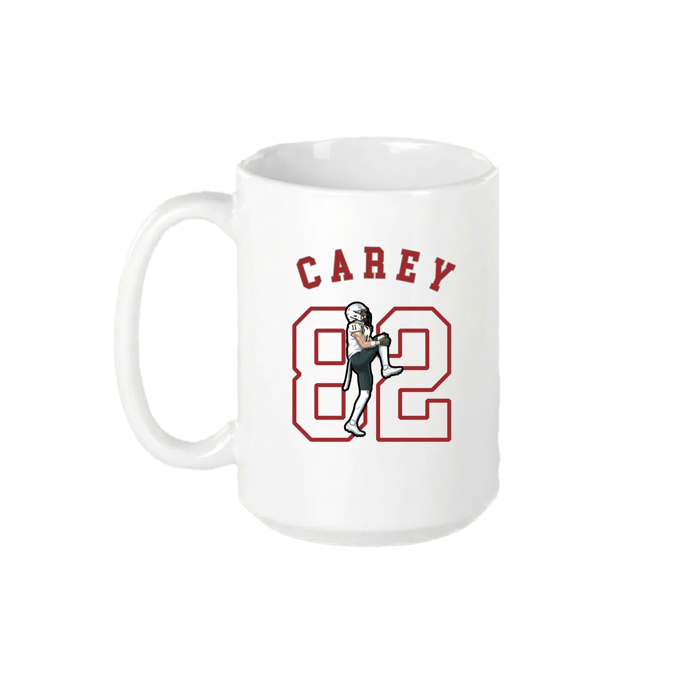 15oz Coffee Mug — Shirsey Arch in White