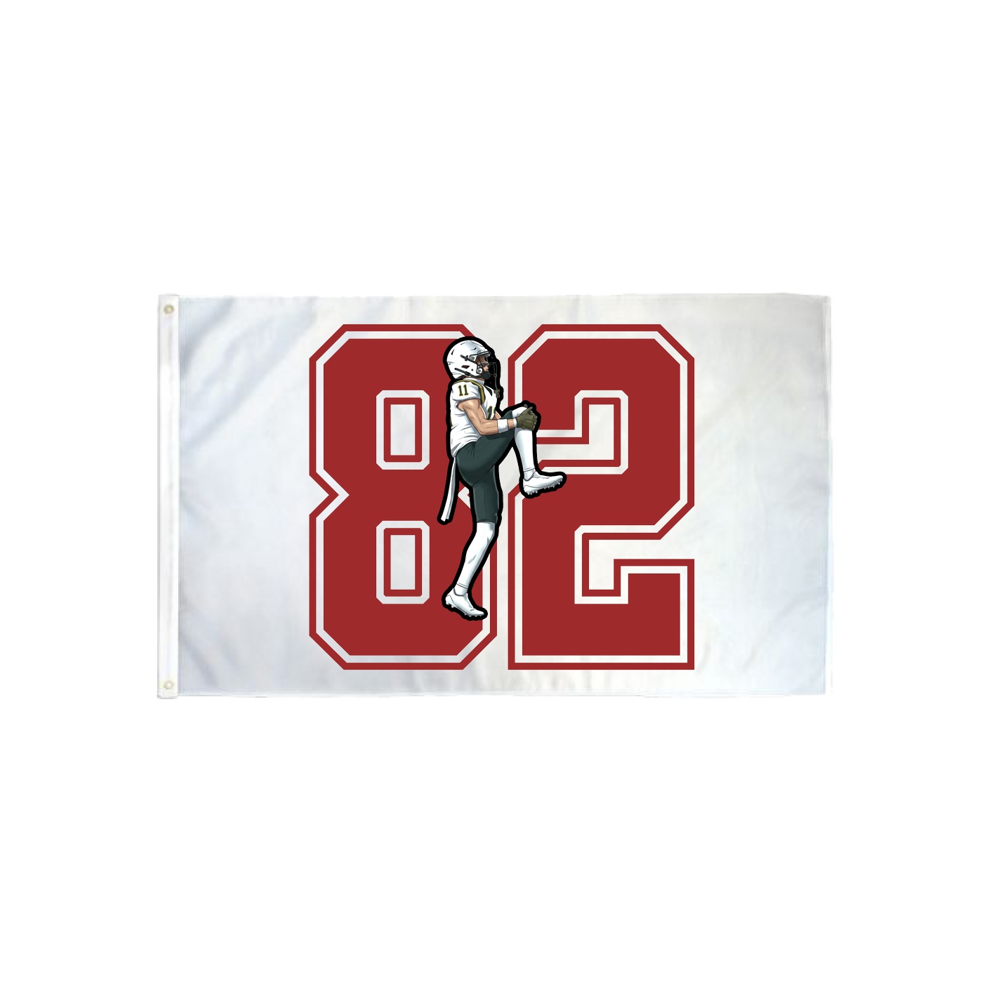 3x5 Flag — Number in Classic
