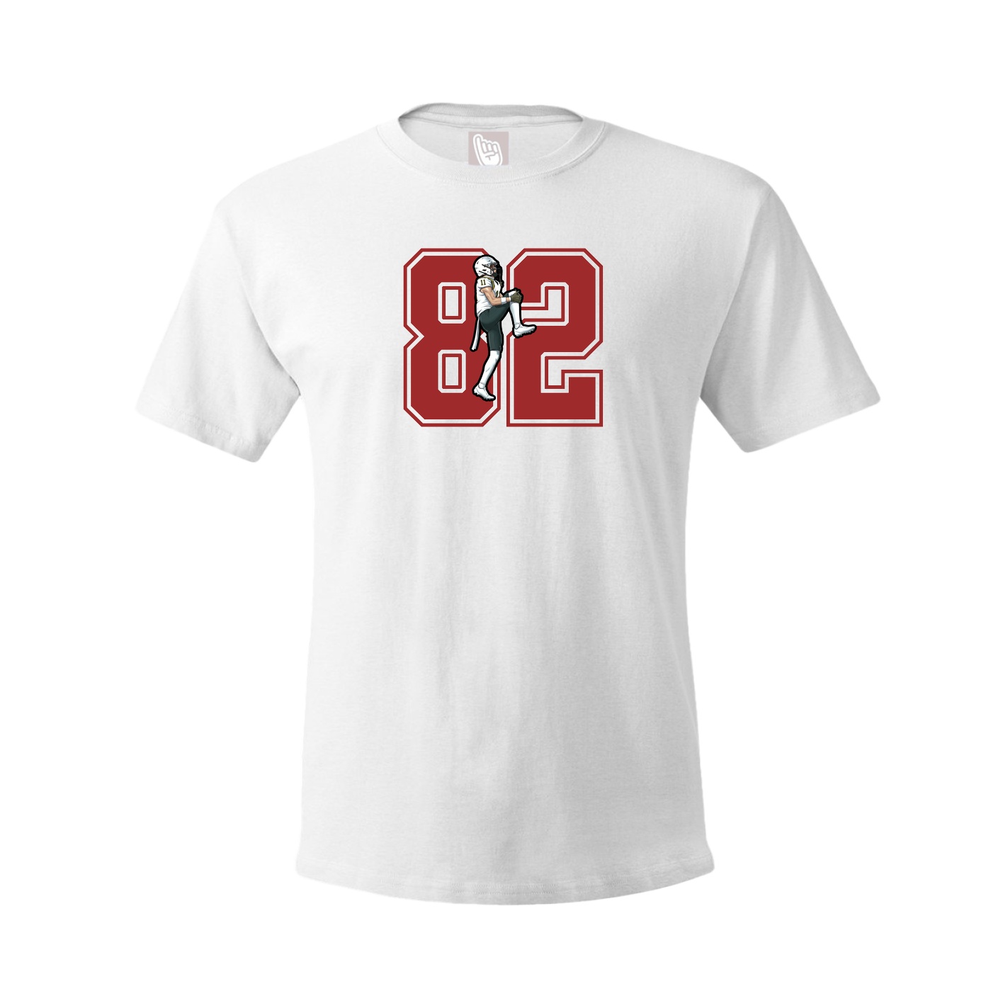 Tee — Number in White