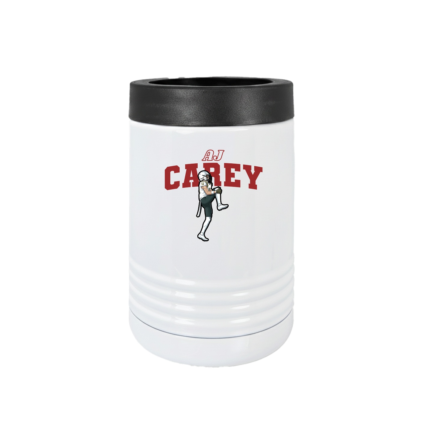 Beverage Holder — Name Arch in White