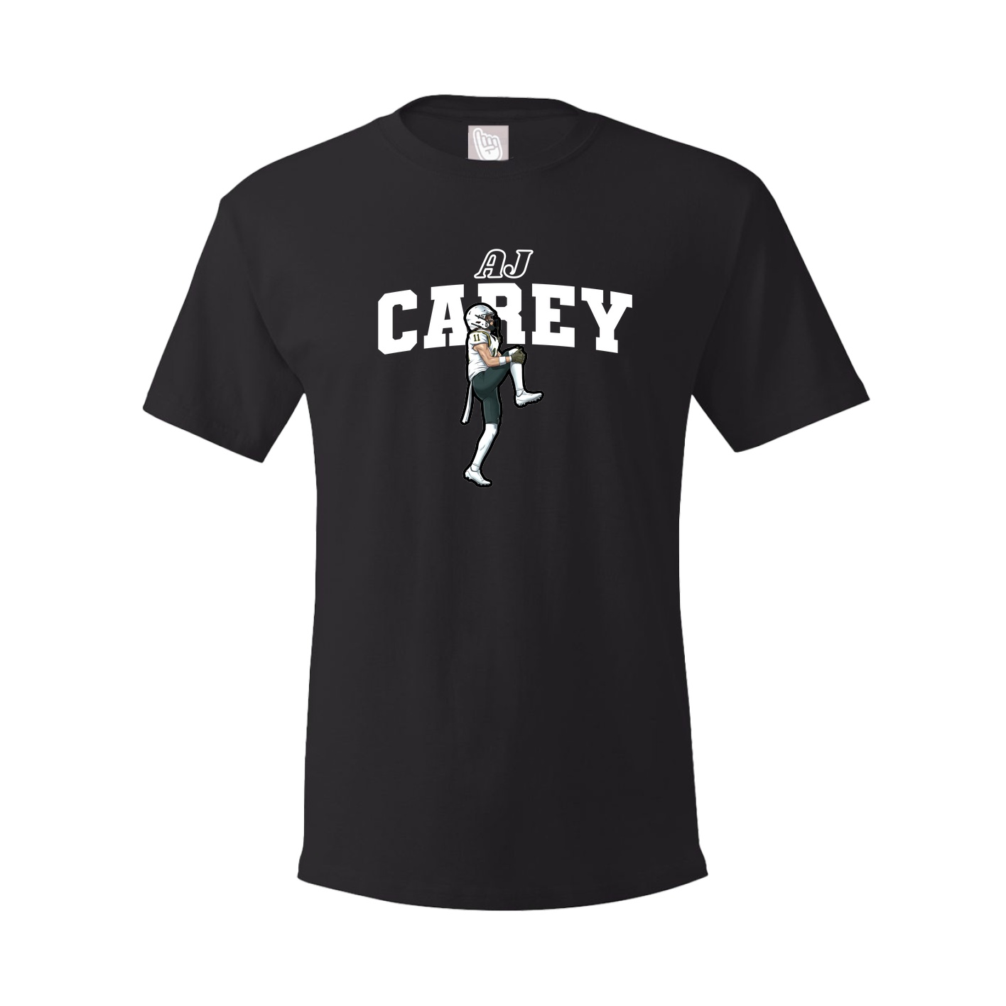 Youth Tee — Name Arch in Black