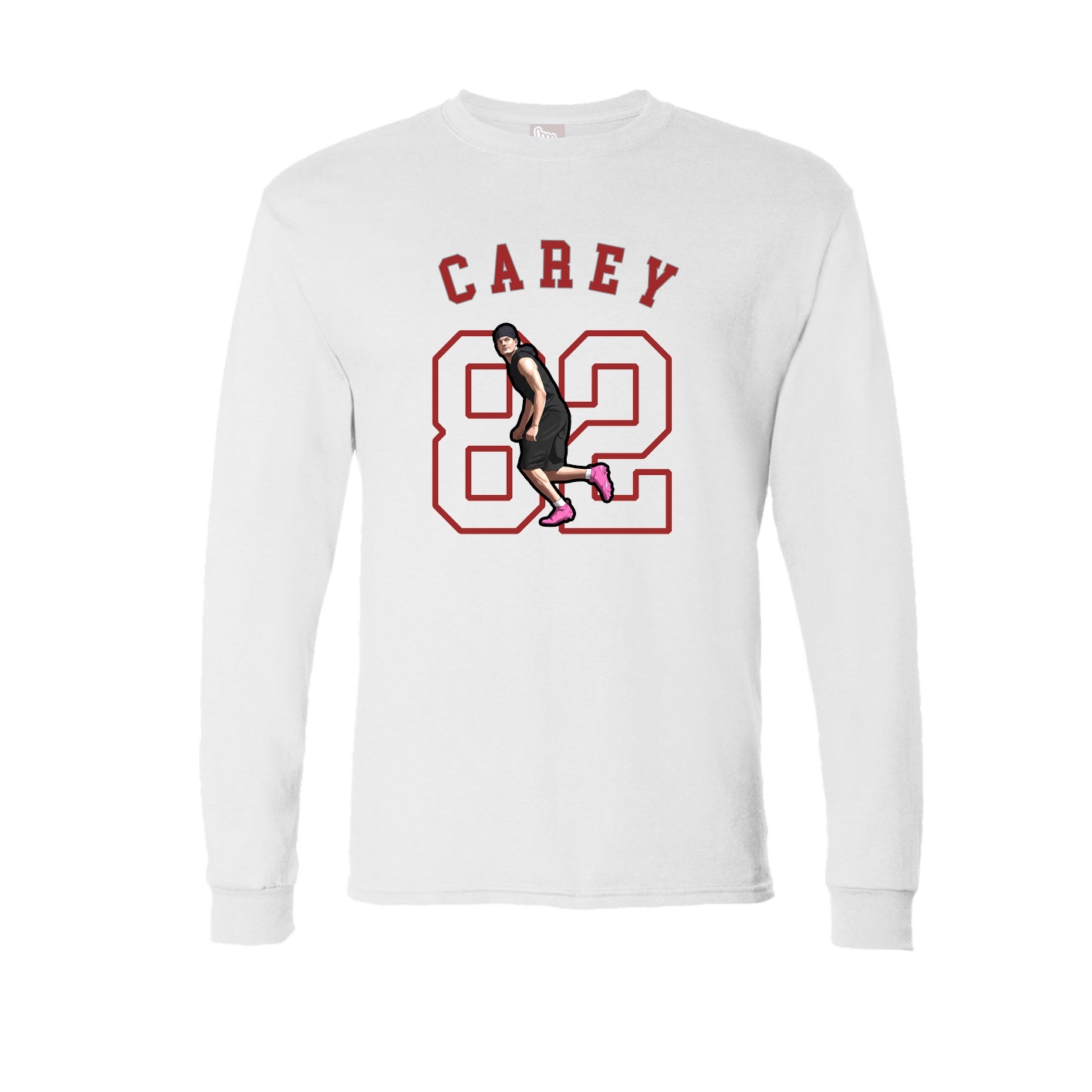 Long Sleeve Tee — Shirsey Arch in White