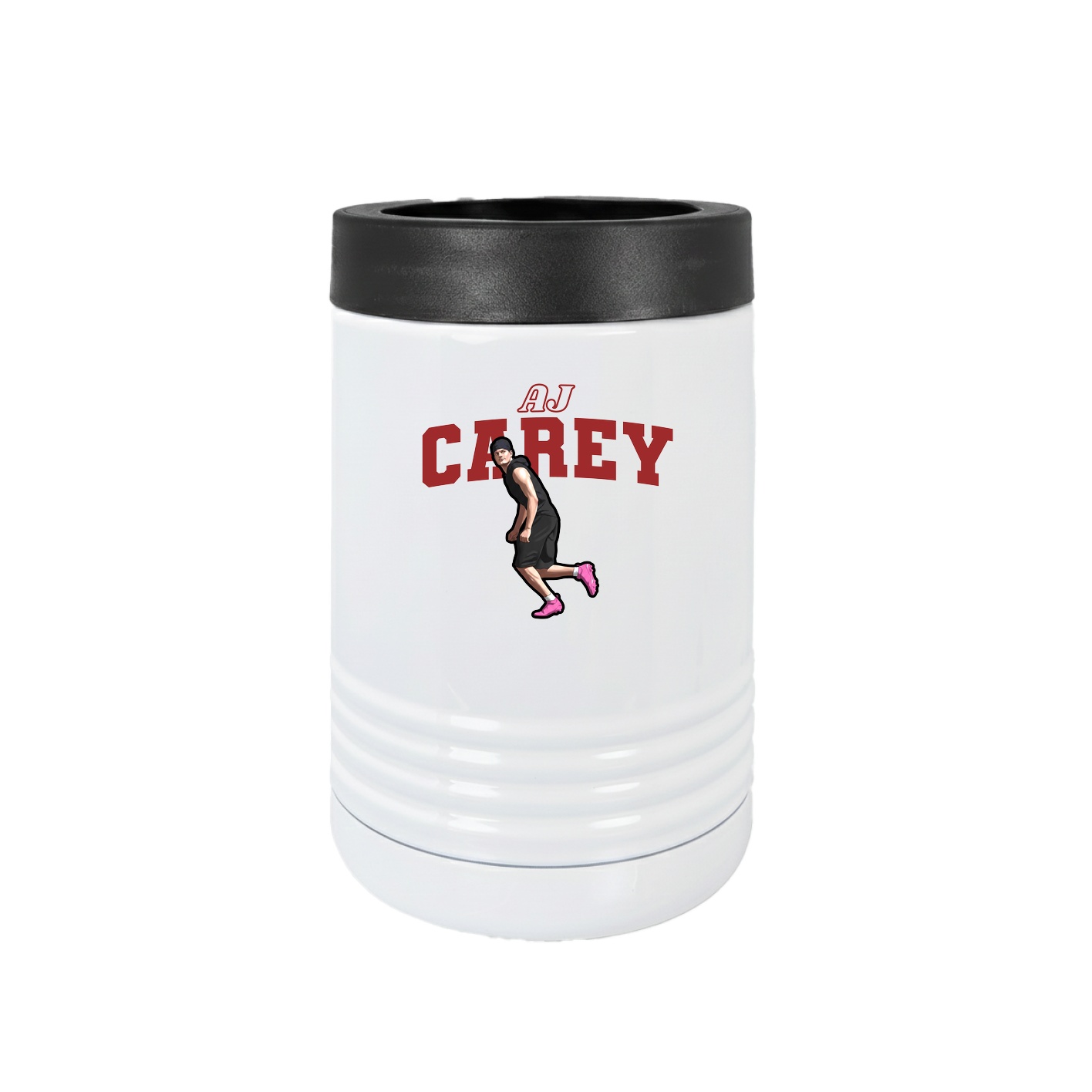Beverage Holder — Name Arch in White