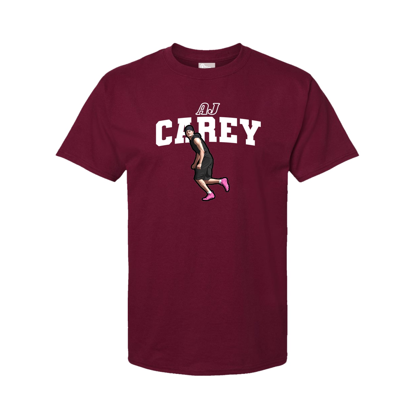 Youth Tee — Name Arch in Cardinal