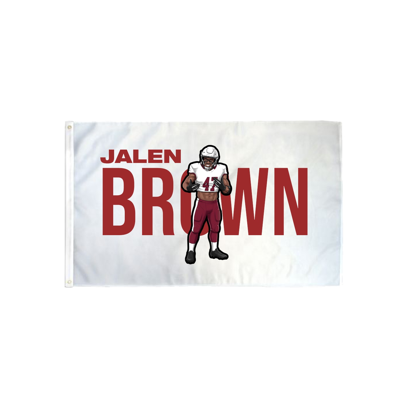 3x5 Flag — Player Name in Classic