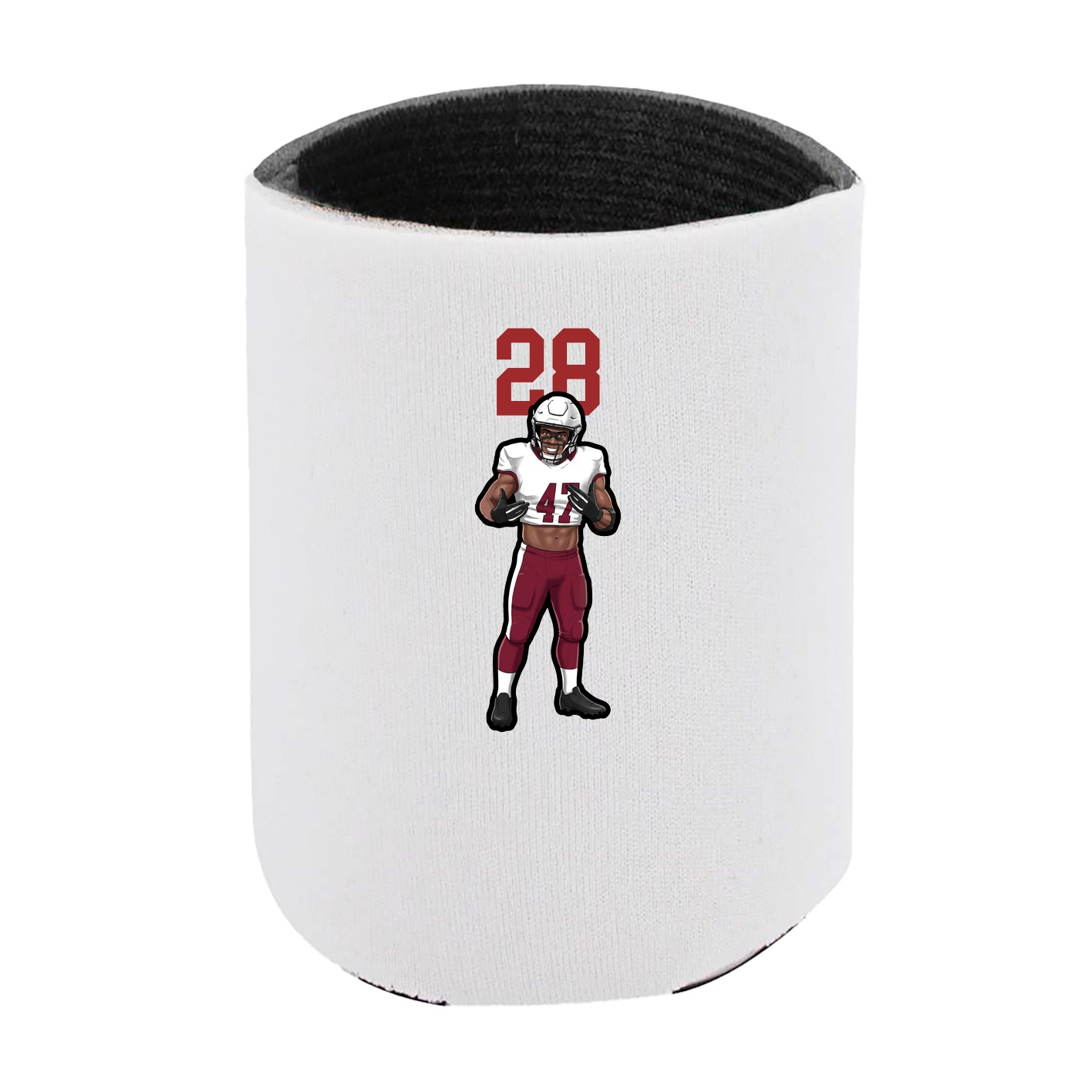 Can Holder — Number Top in White