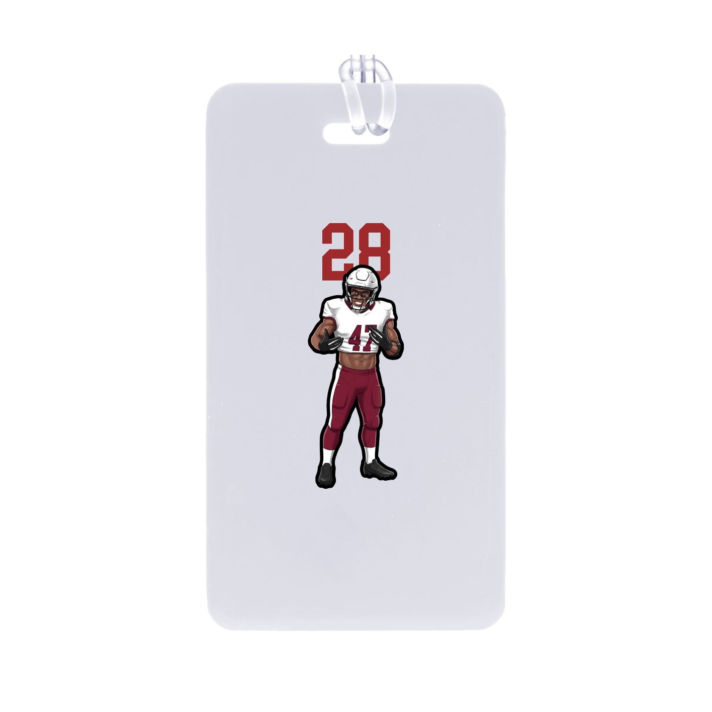 Bag Tag — Number Top in Classic