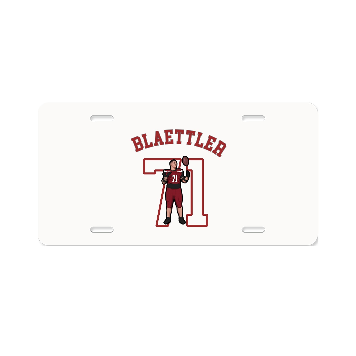License Plate — Shirsey Arch in Classic