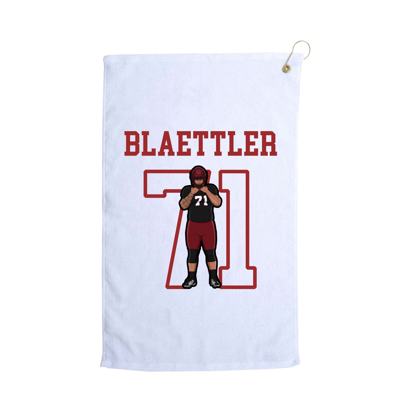 Golf Towel — Shirsey in White