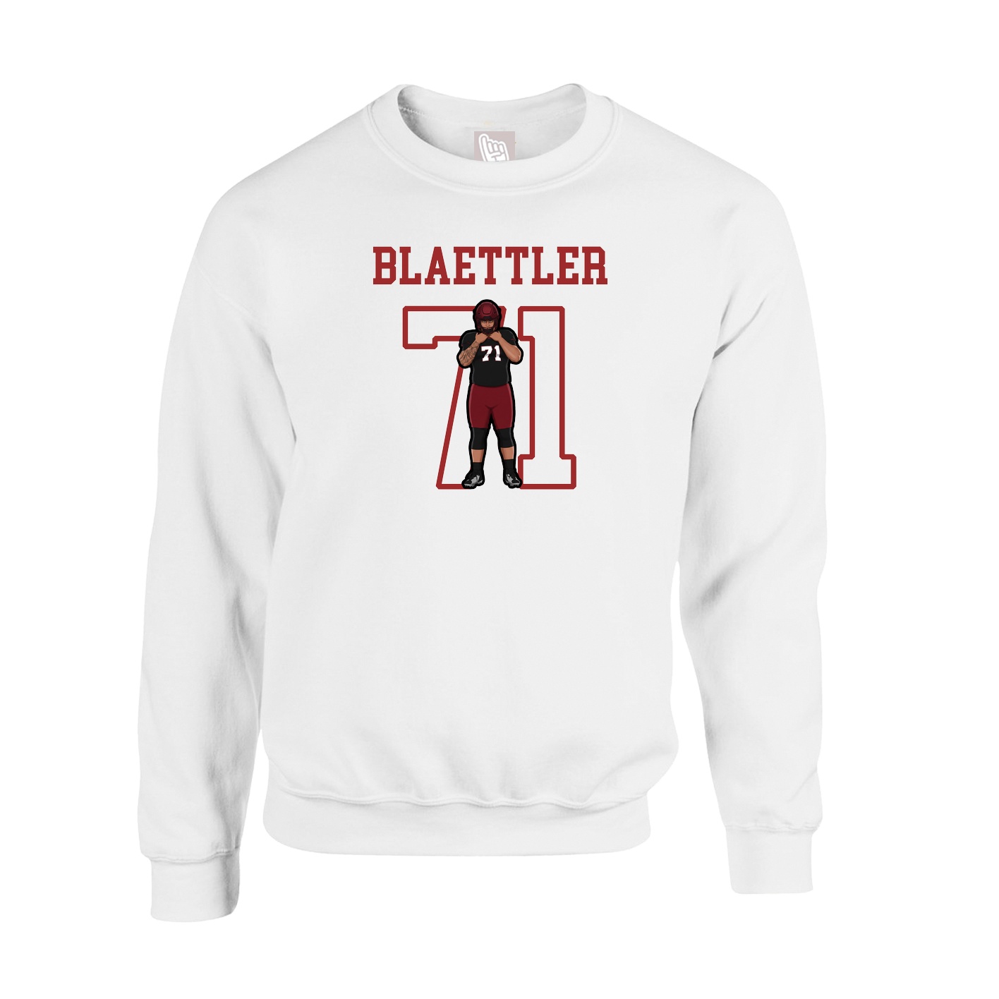 Fleece Crew — Shirsey in White