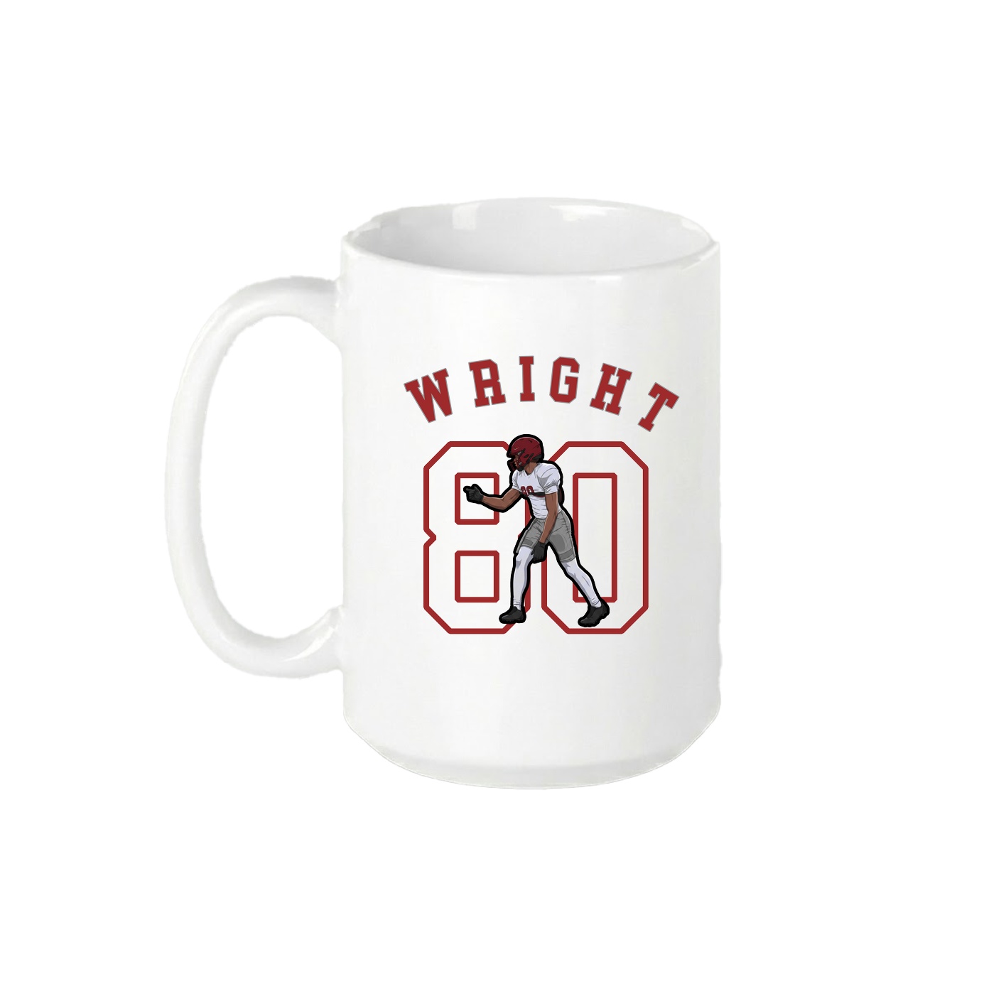 15oz Coffee Mug — Shirsey Arch in White