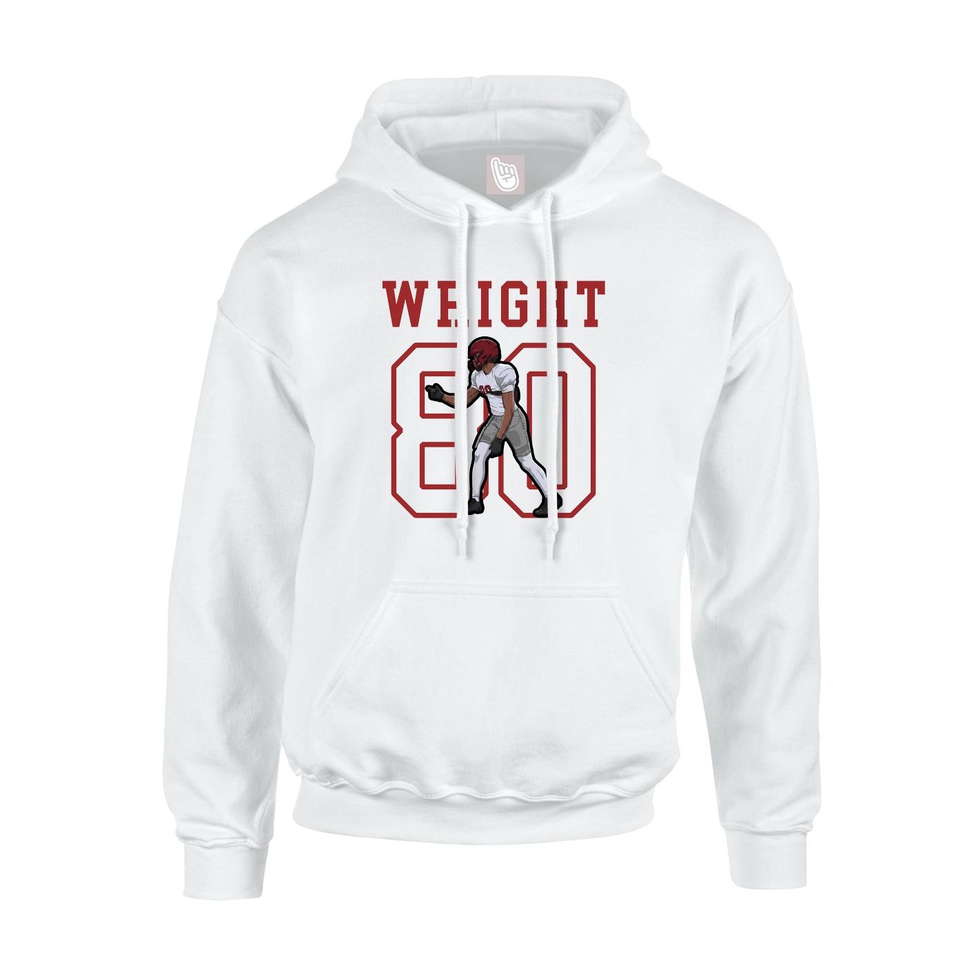 Youth Hoodie — Shirsey in White
