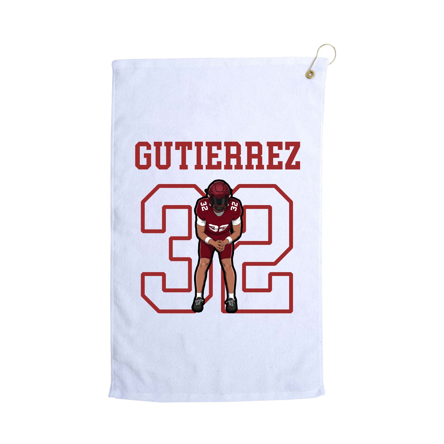 Golf Towel — Shirsey in White