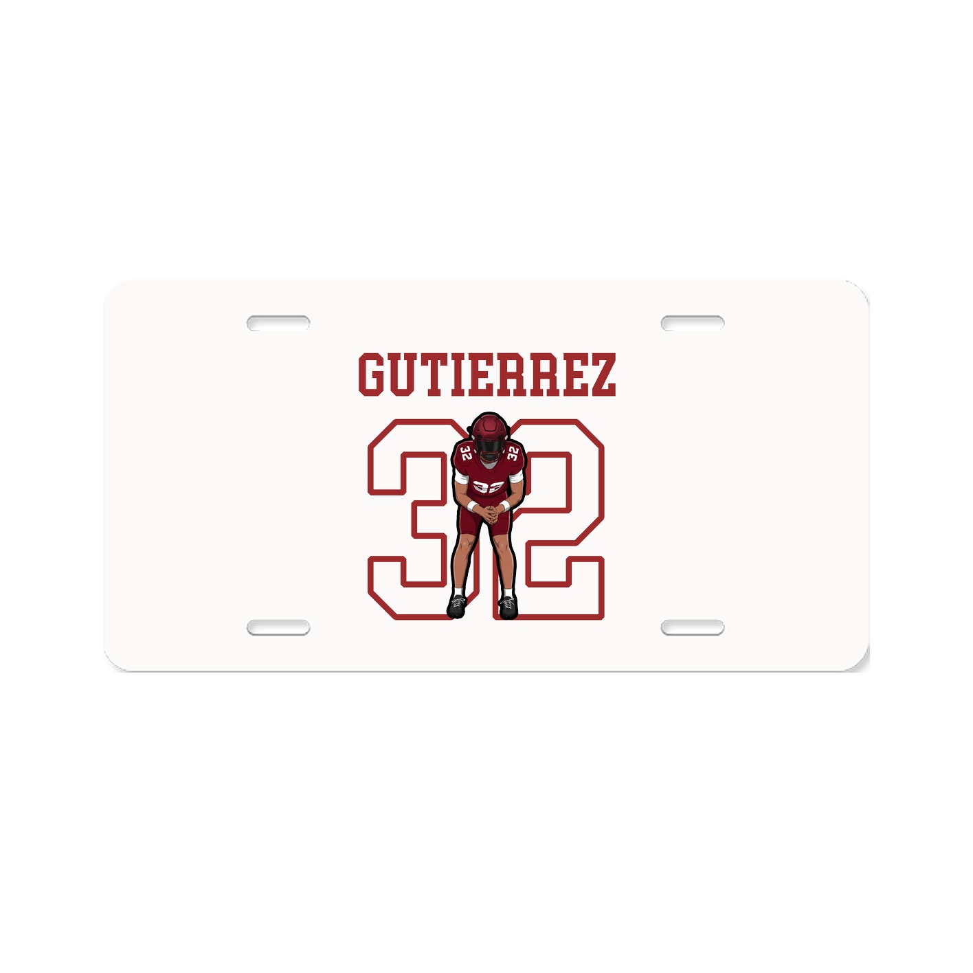 License Plate — Shirsey in Classic
