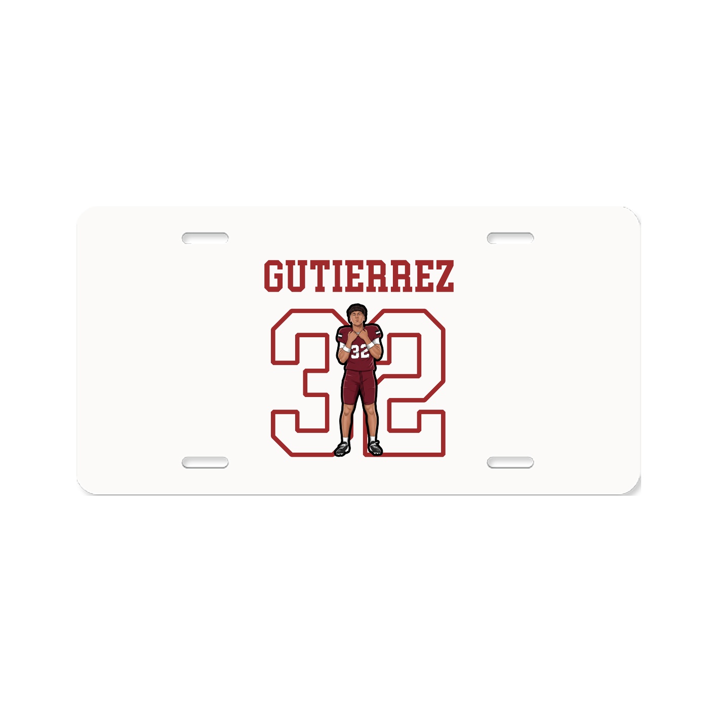 License Plate — Shirsey in Classic