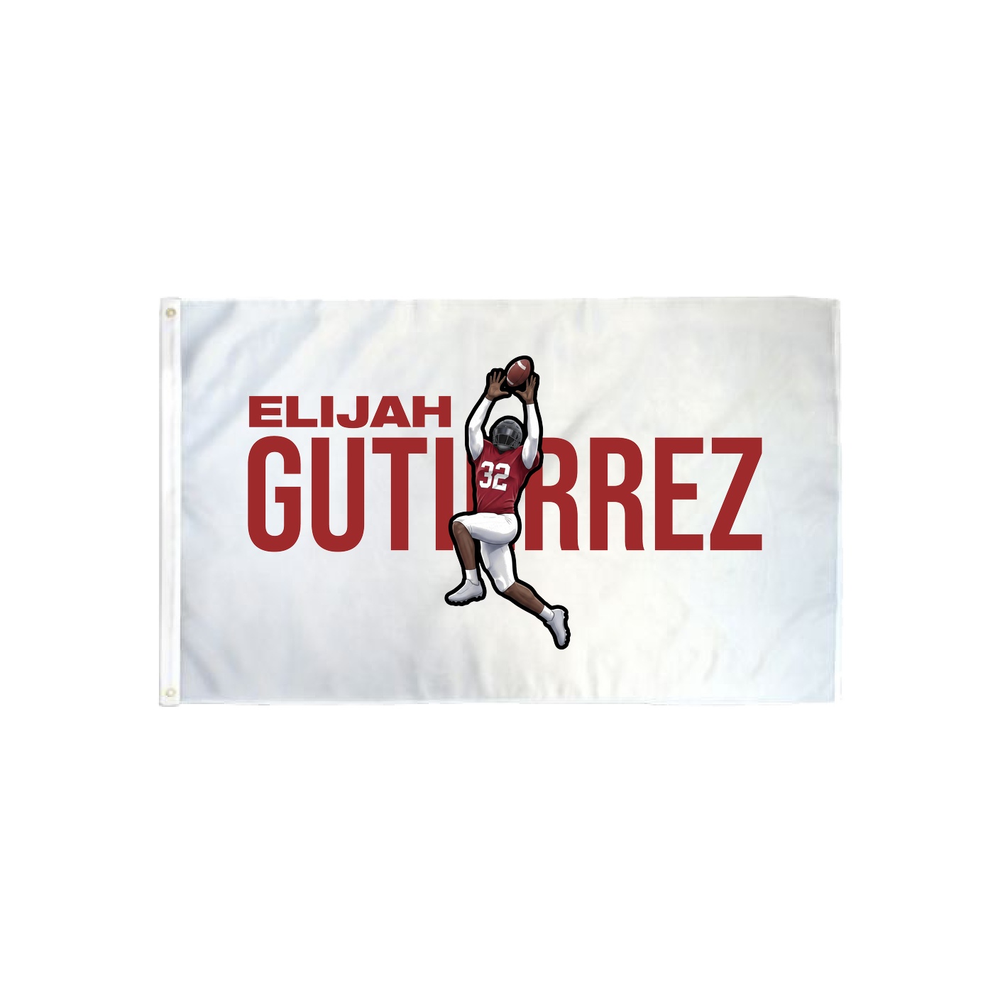 3x5 Flag — Player Name in Classic