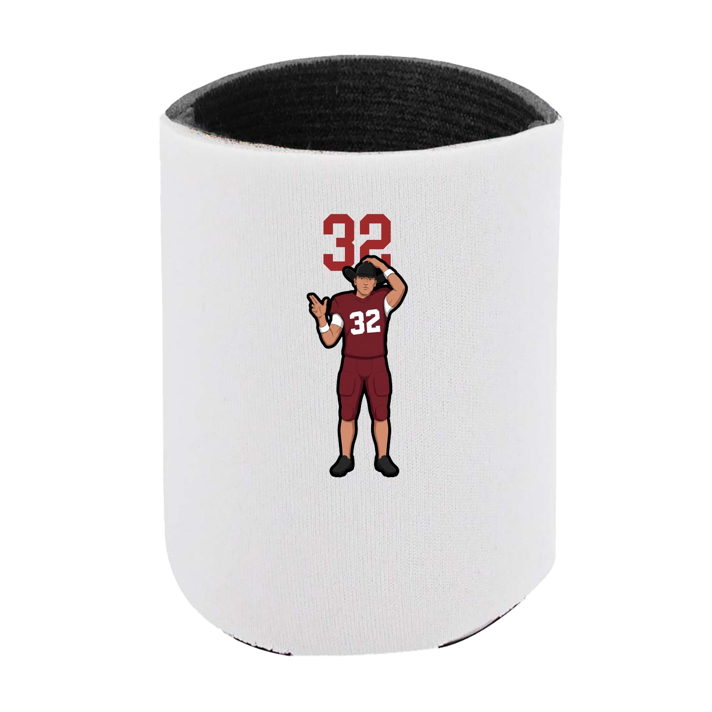 Can Holder — Number Top in White