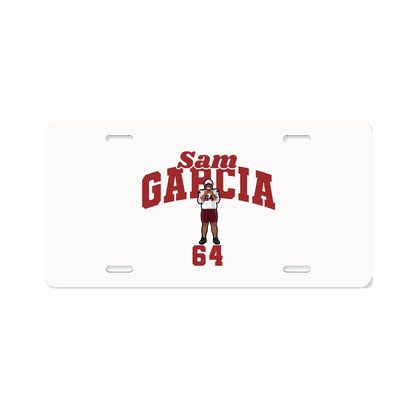 License Plate — Signature Arch in Classic