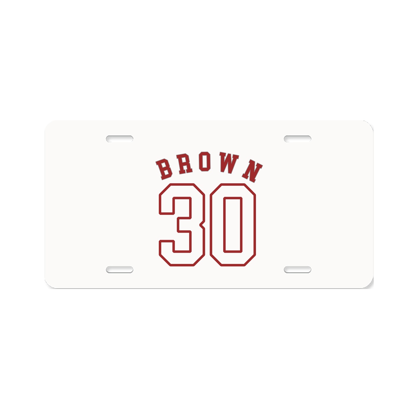 License Plate — Shirsey Arch in Classic