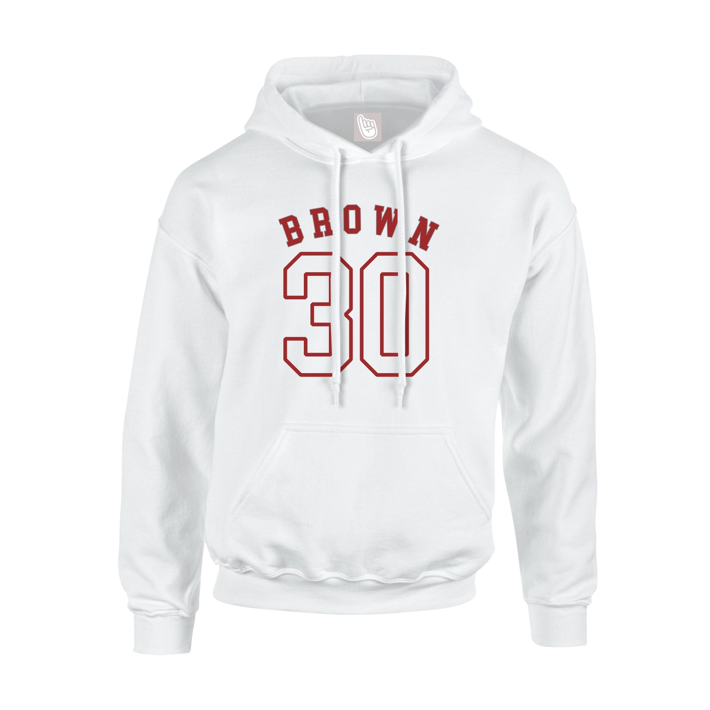 Hoodie — Shirsey Arch in White