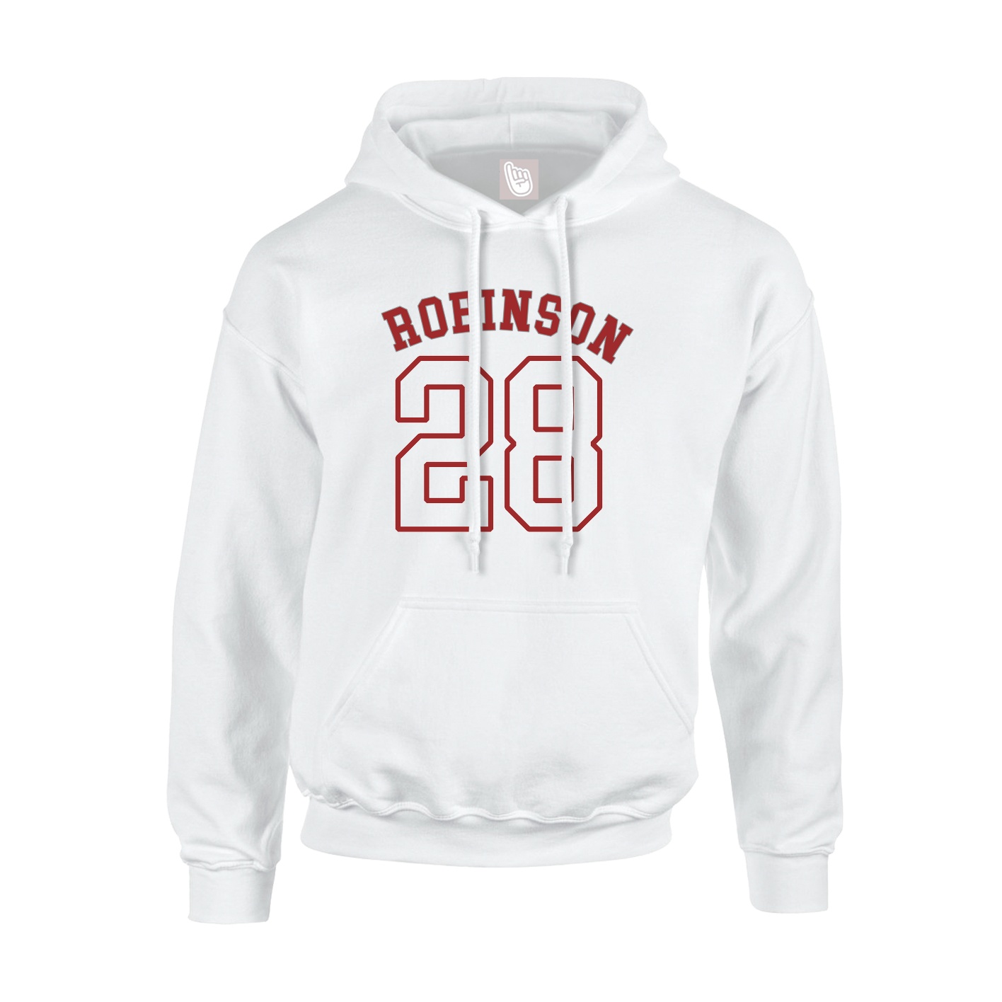 Hoodie — Shirsey Arch in White